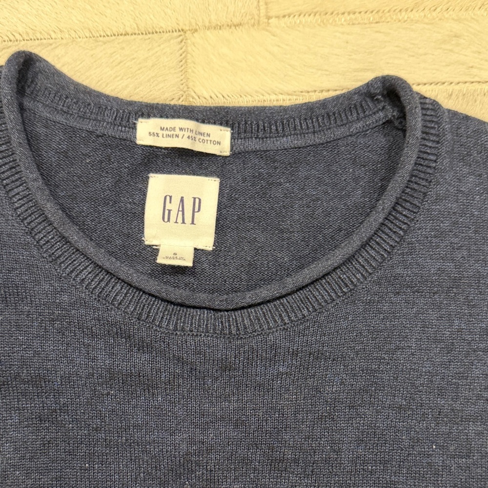 GAP Men's Crewneck Sweater - navy blue - Picture 8 of 8
